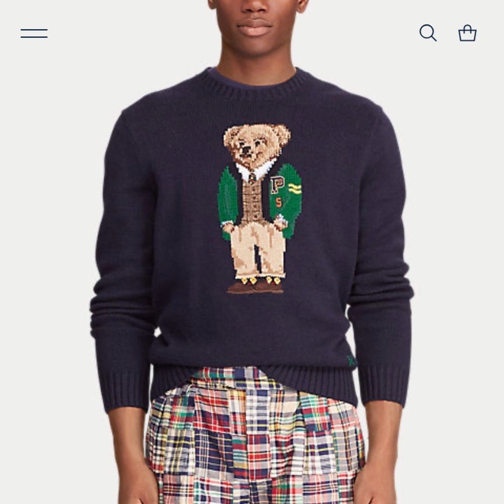 Polo Ralph Lauren University Bear Sweater